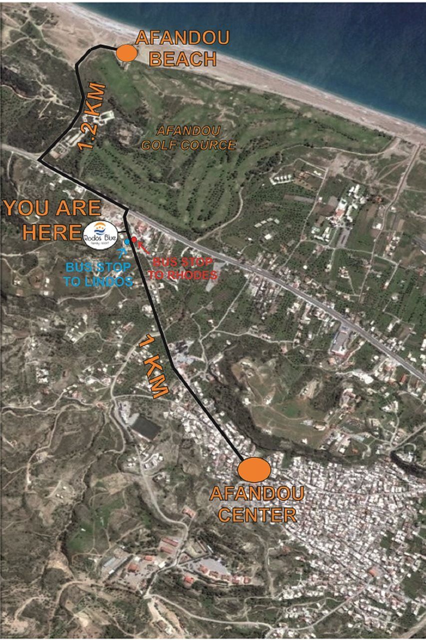 Celadi Vista Resort Afantou Buitenkant foto